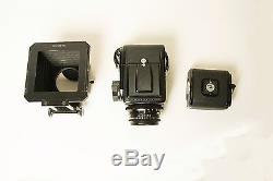 500C/M Hasselblad, 50mm, 80mm, 150mm, two film backs & a Zero Hallilburton case