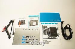 500C/M Hasselblad, 50mm, 80mm, 150mm, two film backs & a Zero Hallilburton case