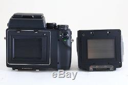 AB- Exc CONTAX 645 Camera withPlanar 80mm f/2 T Lens, MF-2, MFB-1 220 Back 5279