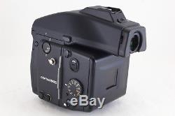 A- Mint CONTAX 645 Camera with Planar 80mm f/2 T Lens, MF-1, MFB-1B Back R5023