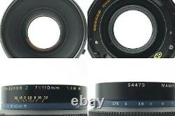 Almost MINT Mamiya RZ67 Pro II Sekor Z 110mm f2.8 W Lens 120 Film Back Japan