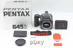 BOXED TOP MINT? Pentax 645 Medium Format Film Camera + 120 Back from JAPAN