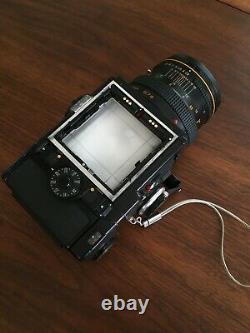 BRONICA SQ 6x6 with Zenzanon S 80mm f2.8 -PRISM FINDER- 2 X 220 Backs, BAG, FILM