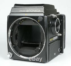 BRONICA SQ-A with PS 80mm f/2.8 Lens / Waist Level Finder / Caps / 120 Back