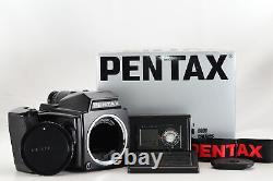 Box MINT Pentax 645 Medium Format Film Camera Body 120 Film Back From JAPAN