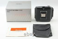 Boxed Almost MINT Mamiya RB67 120 6x4.5 645 Film Back For Pro S SD From Japan