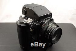 Bronica ETRS Medium Format camera full outfit, 50/75/150 lenses, 3x backs prism