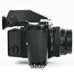 Bronica ETRSi Camera, 75mm F2.8 EII 120 RFH Back, AE-II Prism, Speed Grip E