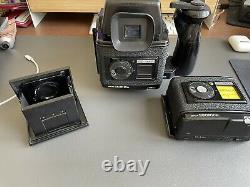 Bronica GS-1 6X7 camera + 2 6x7 back + 100mm lens +AE Prism+WL Finder+Speed Grip