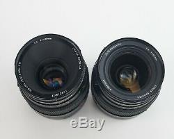Bronica GS-1 Camera kit, 4 lenses -110 macro 65mm 150mm 250mm 2 backs and more