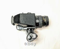 Bronica GS-1, Excellent +, with 110mm Macro Lens, Speed Grip, Prism & 120 Back