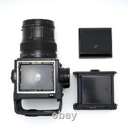 Bronica GS-1 Kit with 100mm F/3.5 Lens, Waist Level Finder and 6x7 220 Back
