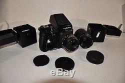 Bronica GS-1 with65mm, 110Macro AE Prism Finder, Speed Grip, 120 Film Back