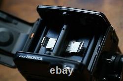 Bronica GS-1 with 100mm F/3.5 Zenzanon PG Lens and TWO Film Backs-Works Great