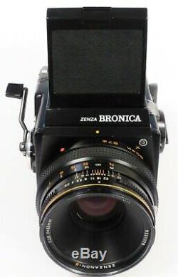 Bronica SQ-A 6x6 Medium Format Camera + 80mm f/2.8 S lens + 120 RFH Back + WLF
