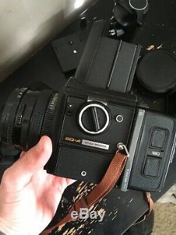 Bronica SQ-A Film Kit with PS 80mm 2.8 lens, 2x 120 backs, plus more