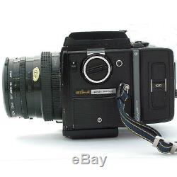 Bronica SQ-A / Speed Grip / WLF / 80mm PS / 120 Back / Strap, excellent cond