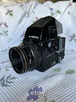 Bronica SQ-Ai Camera Kit, with80mm Lens, 50mm Lens, AE Prism, and 2 film backs