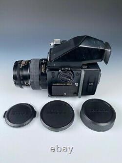 Bronica SQ-B Outfit 50mm WIDE 110mm MACRO 150mm PORTRAIT 3-220 Back Prism Winder