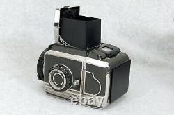 Bronica S Medium Format Camera with Waist level Finder & 6X6 Film Back Nice