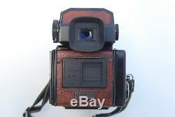 Bronica Special 20th Aniversary Edition ETRS AE II 75mm 120 Back Brown Leather