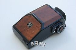 Bronica Special 20th Aniversary Edition ETRS AE II 75mm 120 Back Brown Leather