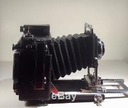 Busch Pressman Model C/Graflox Back 6x9 Film Camera/3 lenses