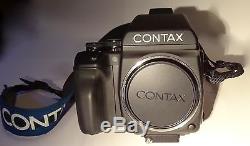 CONTAX 645 AF Med-Format Camera/Prism/Film Back/Insert/ Plus Many More & Extras