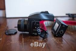 Contax 645 AF Camera + Zeiss 80mm F2 Lens + Film Back MFB-1 + Viewfinder