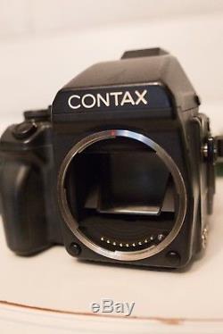 Contax 645 AF Medium Format Film Camera Body and Film Back