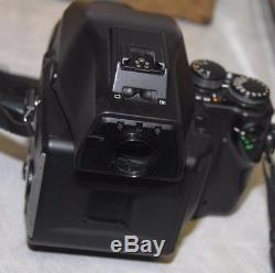 Contax 645 AF Medium Format camera, Zeiss Planar f2/80mm T Lens, MFB-1A Back, MF-1