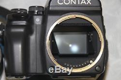 Contax 645 AF Medium Format camera, Zeiss Planar f2/80mm T Lens, MFB-1A Back, MF-1