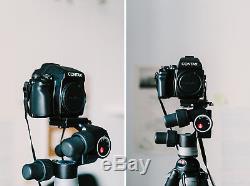 Contax 645 Body + Prism + 120/220 Back Medium Format Film Camera