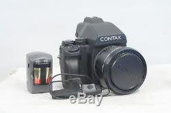 Contax 645 Camera withPlanar 80mm F2 Lens, Film Back, AE Finder Kit