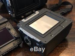 Contax 645 Medium Format Body SLR Carl Zeiss Planar 80mm F2 AE Finder Film Back