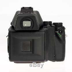 Contax 645 Medium Format Body SLR Carl Zeiss Planar 80mm F2 AE Finder Film back