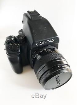 Contax 645 Medium Format SLR Film Camera Kit with Body, Back, Zeiss 80 f/2 lens