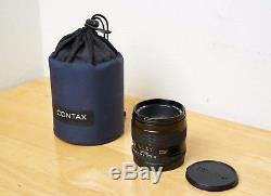 Contax 645 camera with Zeiss Planar 80mm f/2 and MFB-1 film back EXC++ condition
