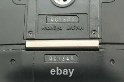 EXC+5 MAMIYA 645 Pro Film Camera Body + AE Finder + 120 Film Back from JAPAN