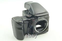EXC+5 MAMIYA 645 Pro Film Camera Body + AE Finder + 120 Film Back from JAPAN
