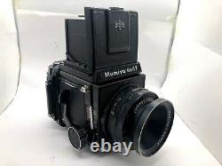 EXC+5 MAMIYA RB67 Pro Film Camera + SEKOR 127mm F3.8 Lens + 120 Film Back