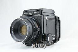 EXC+5 Mamiya RB67 Pro + Sekor NB 127mm f/3.8 + 120 Film Back From JAPAN
