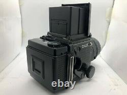 EXC+5 Mamiya RZ67 Pro Body + Z 140mm F4.5 Macro Lens + 120 Film Back + Strap