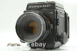 EXC+5 with New Seals Mamiya RB67 Pro S Body Sekor C 127mm Lens 120 Back JAPAN