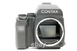 EXC+++++ Contax 645 with Carl Zeiss 45mm f2.8 Lens + 120/220 Film Back frm JAPAN