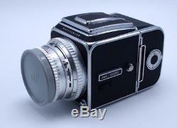 EXC+++Hasselblad 500c SLR, Zeiss Planar 80mm, f2.8 Lens 120 fim back. +CASE