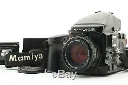 EXC++++ Mamiya 645 Pro TL 80mm F2.8 N Lens Winder Strap 120 Film Back JAPAN