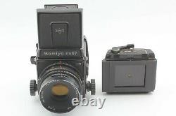 EXC+++++Mamiya RB67 PRO S & Sekor C 127mm f/ 3.8 Lens 120 Film Back FROM JAPAN