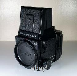 EXC+++ Mamiya RB67 Pro S, 80mm, 180mm, Polaroid Back, 120 Back Medium Format 6x7