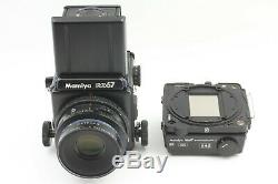 EXC+++++ Mamiya RZ67 Pro Sekor Z 127mm f/3.8 Lens Film Back From JAPAN #0134